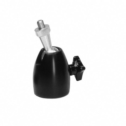 Front view of the Sennheiser GZG 1029 Swivel Joint, 3/8 inch, Black.