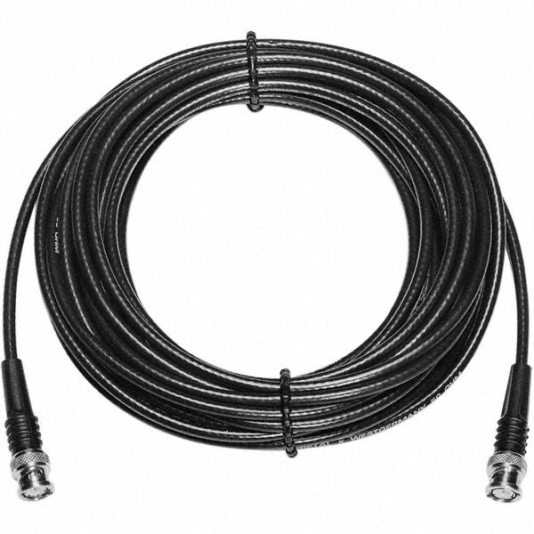 Top view of the Sennheiser GZL 1019-A5 BNC/BNC Coaxial Cable for reliable antenna connections.