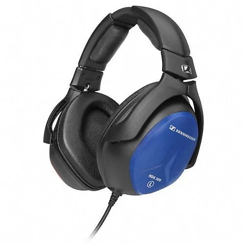 Side view of the Sennheiser HDA 300 Closed Dynamic Foldable Headphones for Audiometers.