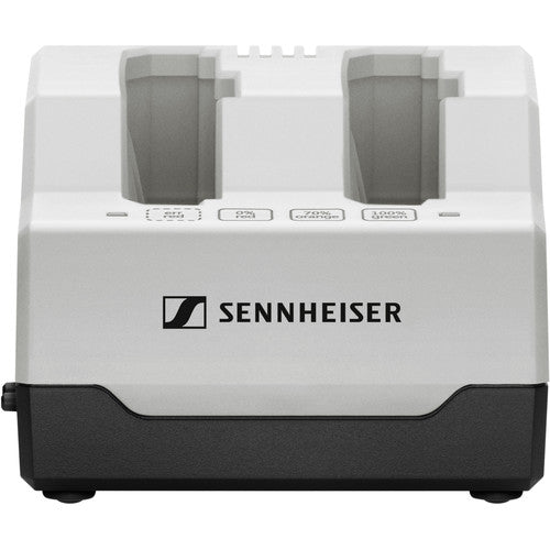 Front view of the Sennheiser L60 Battery Charger for BA 60 & BA 61 Transmitter Packs.