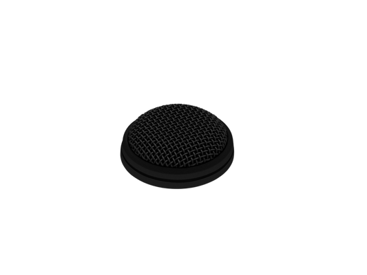 Top view of the Sennheiser MEB 102 B Omni-directional Boundary Layer Microphone, Black.