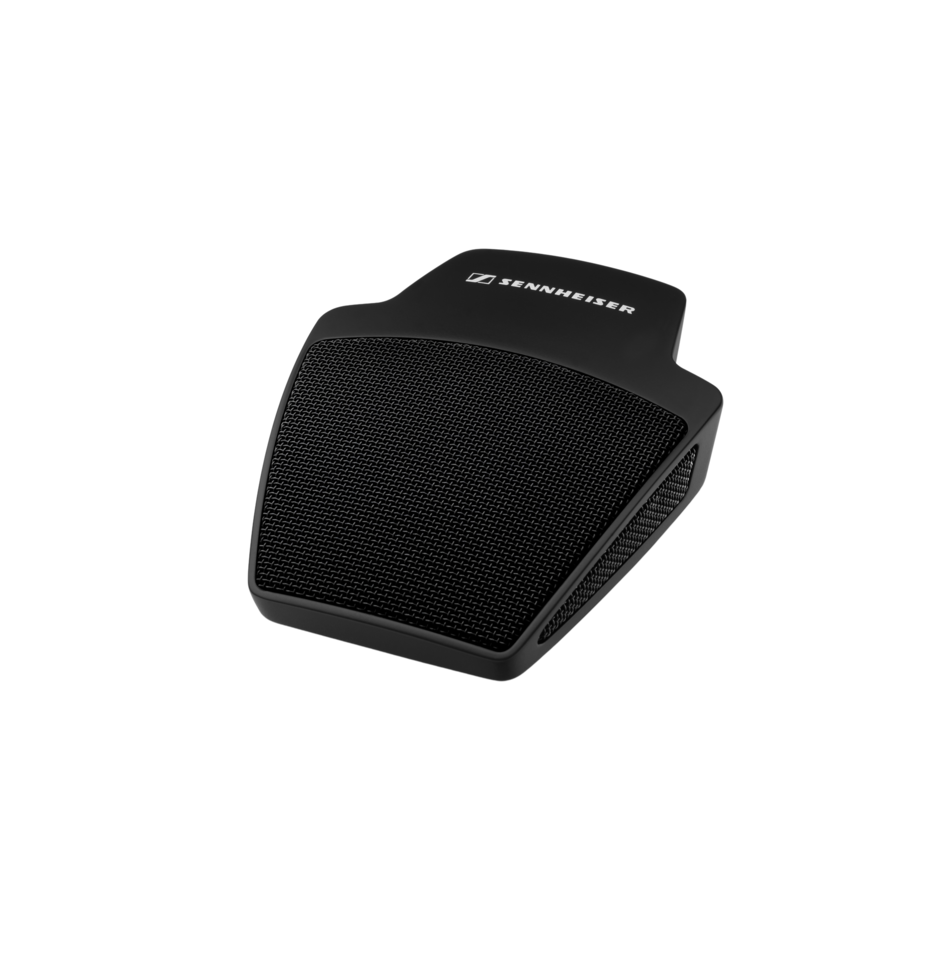 Top view of the Sennheiser MEB 114 B On-Table Cardioid Boundary Layer Microphone, Black.