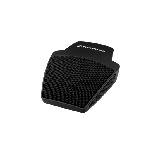 Top view of the Sennheiser MEB 114 B On-Table Cardioid Boundary Layer Microphone, Black.