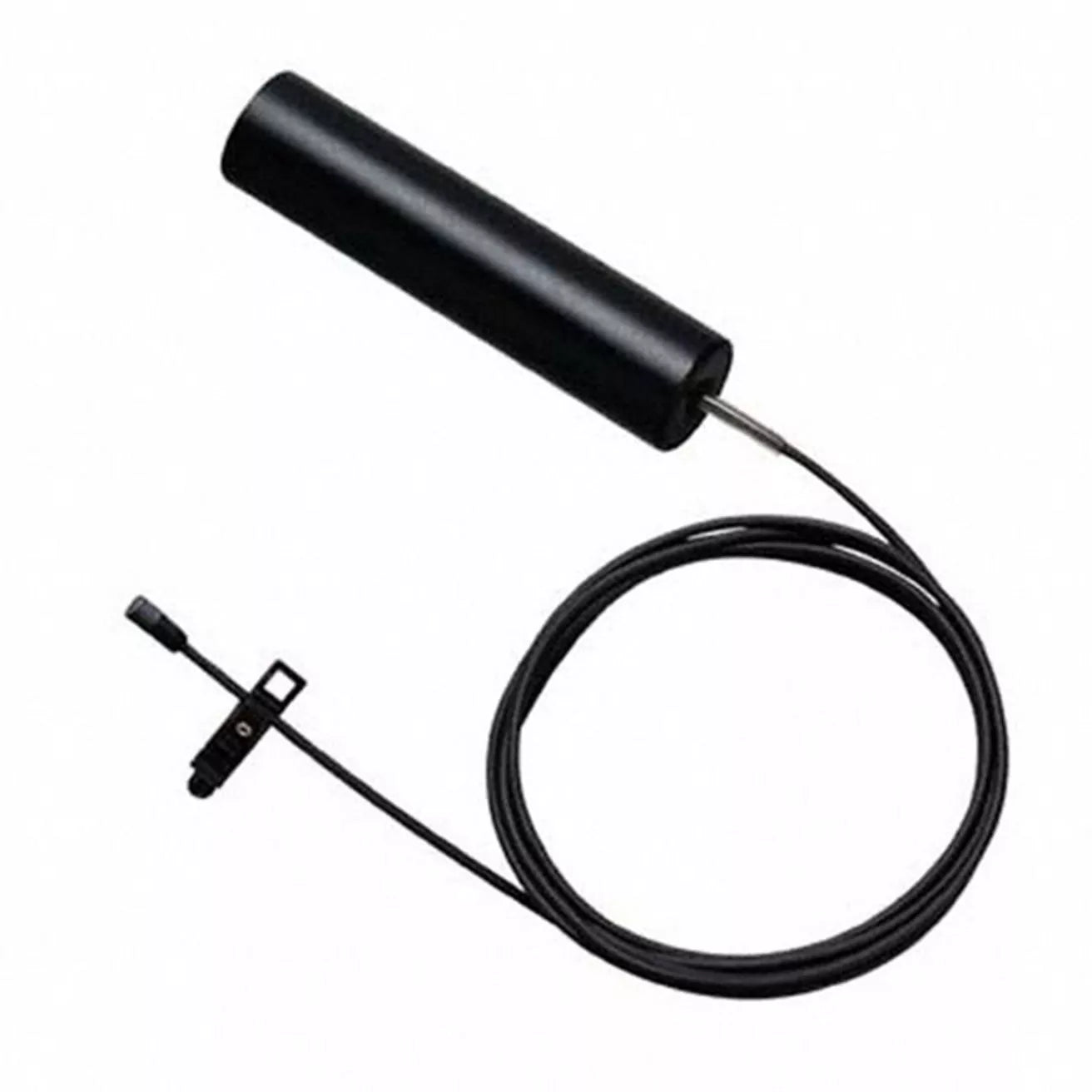 Top view of the Sennheiser MKE 2-60 GOLD-C Omni-directional Lapel Microphone, Black, for K 6.