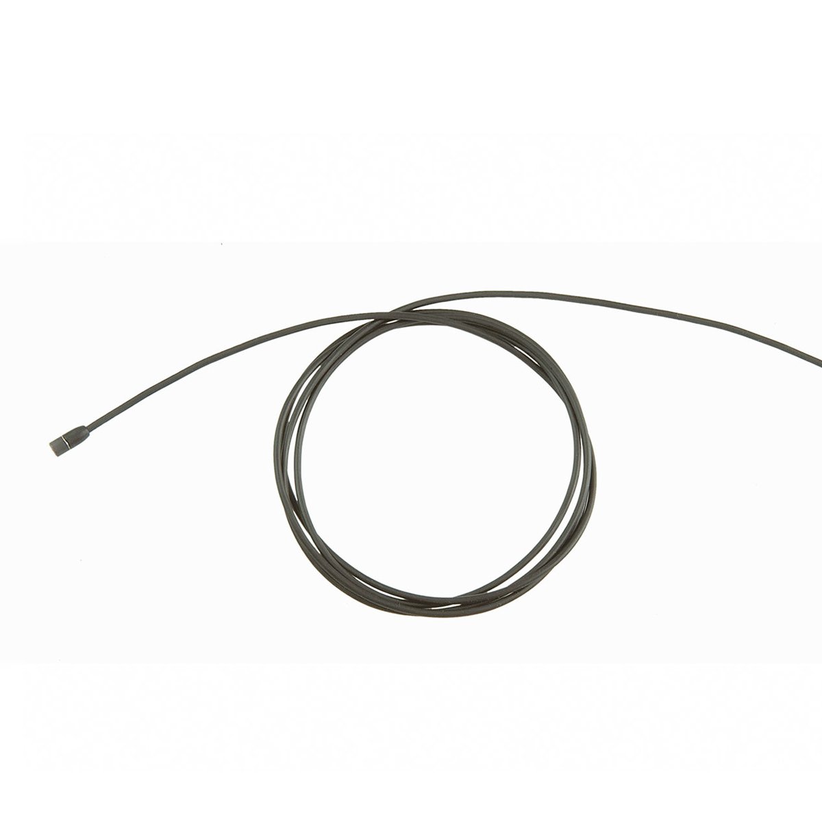 Top view of the Sennheiser MKE 2-EW GOLD Lapel Omni-directional Clip-on Microphone, Black, 3.5mm.