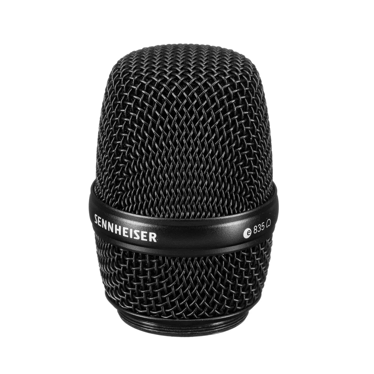 Front view of the Sennheiser MMD 835-1 BK Dynamic Cardioid Microphone Module, Black.
