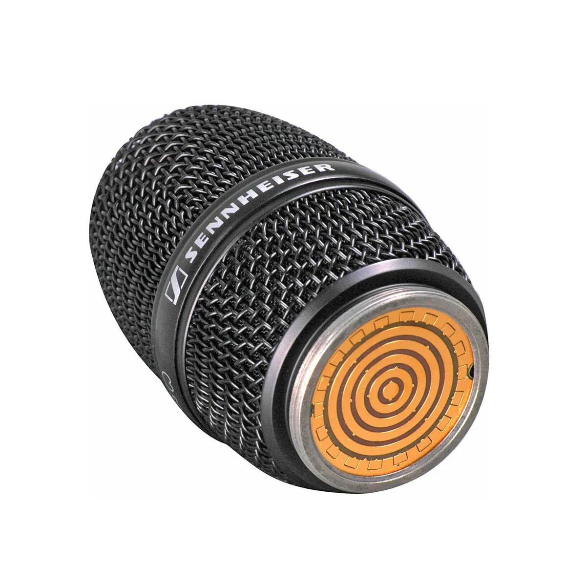 Side view of the Sennheiser MMD 935-1 BK Dynamic Cardioid Microphone Module, Black, Light Grey Identification Ring.
