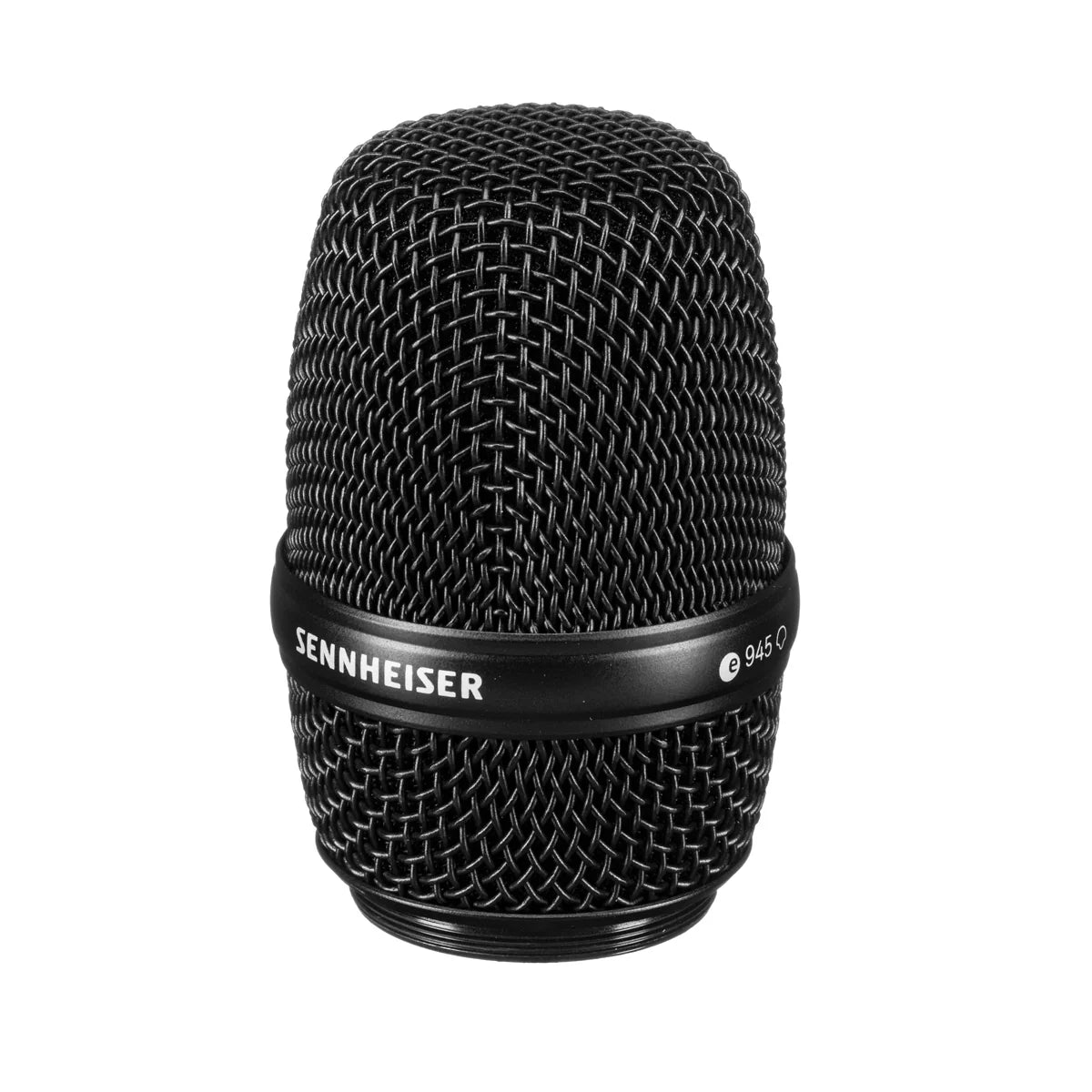 Front view of the Sennheiser MMD 945-1 BK Dynamic Super Cardioid Microphone Module, Black.