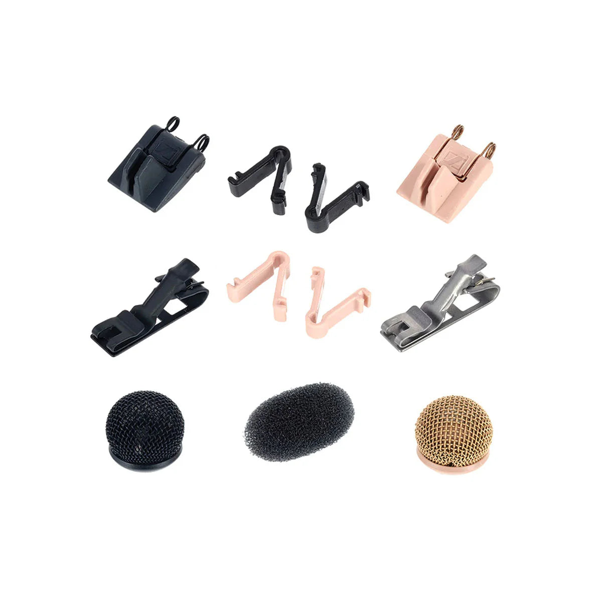 Top view of the Sennheiser MZ 2 Accessory Kit.