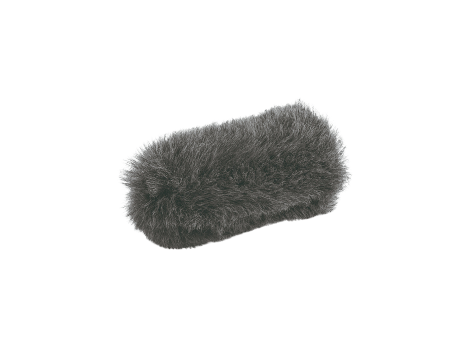 Front view of the Sennheiser MZH 600 Windshield for MKE 600 Microphone.