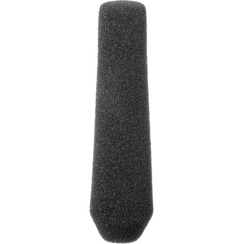 Front view of the Sennheiser MZW 415-ANT Foam Windshield for wind and pop noise protection.