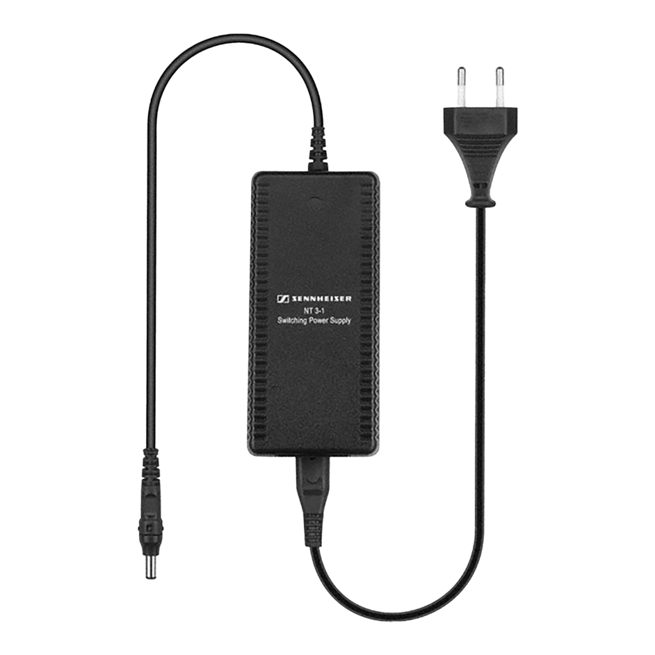 Top view of the Sennheiser NT 3-1-EU Plug-in Mains Unit, 13.8V/3.4A, for AC 3.