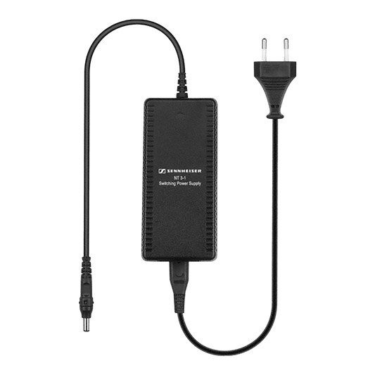 Top view of the Sennheiser NT 3-1-EU Plug-in Mains Unit, 13.8V/3.4A, for AC 3.