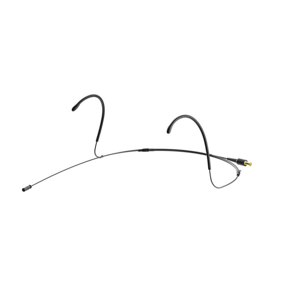 Right angled top view of the Sennheiser SL Headmic 1 BK Black Headworn Omni-directional Microphone, MKE 1 Mic Capsule, 3.5mm Jack.