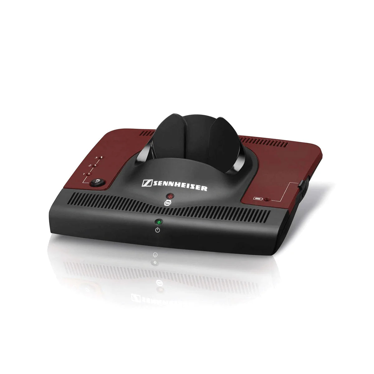 Front view of the Sennheiser Set 830 S STX & RX System for TV/Hi-Fi, 3.5mm Jack Plug, 2.3/2.8MHz