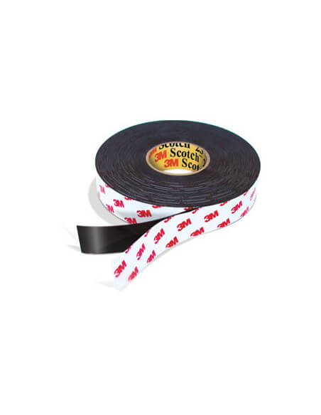 Miro 3M Scotch 23 Self-Amalgamating Tape, 19mm wide, 10m roll, suitable for electrical insulation and repairs.