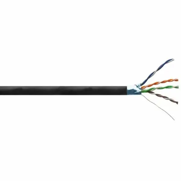 Linkbasic 100M Cat5e Shielded Cable, UV Protected, shown in a detailed view.