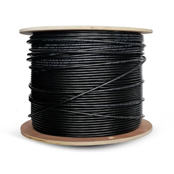 Image of Linkbasic 500M Cat5e Shielded UV-Protected Cable showing its design and features.
