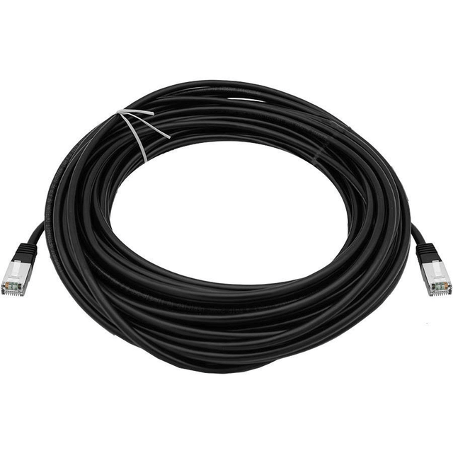 Linkbasic 20M Shielded Cat5e Flylead cable, UV protected, suitable for networking applications.