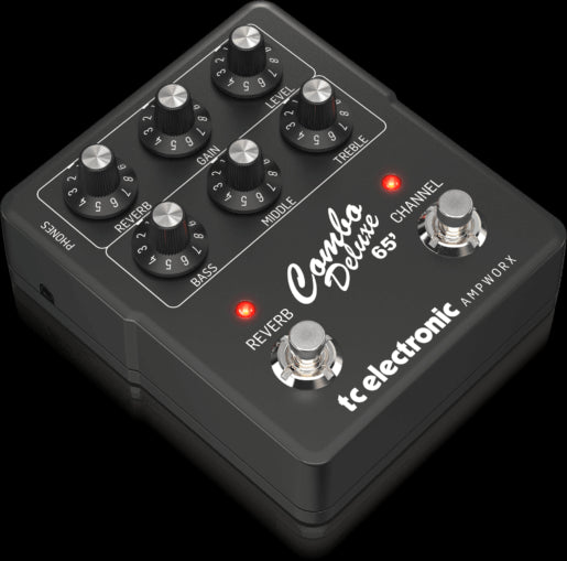 TC Electronic Combo Deluxe 65 guitar amplifier with a vintage design.