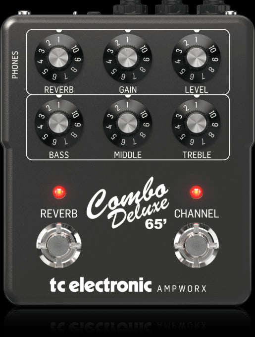 TC Electronic Combo Deluxe 65 guitar amplifier showcasing its design and features.