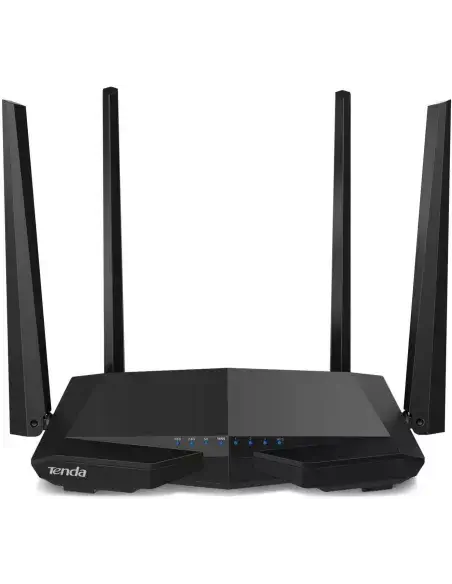 Tenda AC6 Dual Band Wi-Fi 5 Router with sleek design and dual antennas