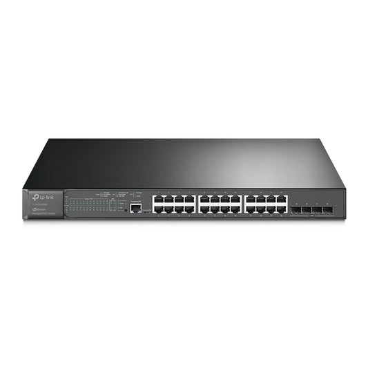 TP-Link Omada 28-Port PoE+ Managed Switch - 4 SFP Slots