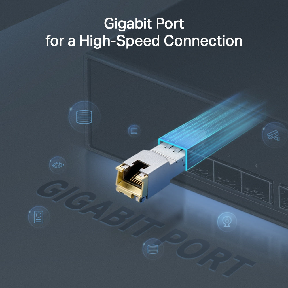 TP-Link 1Gb RJ45 SFP Module