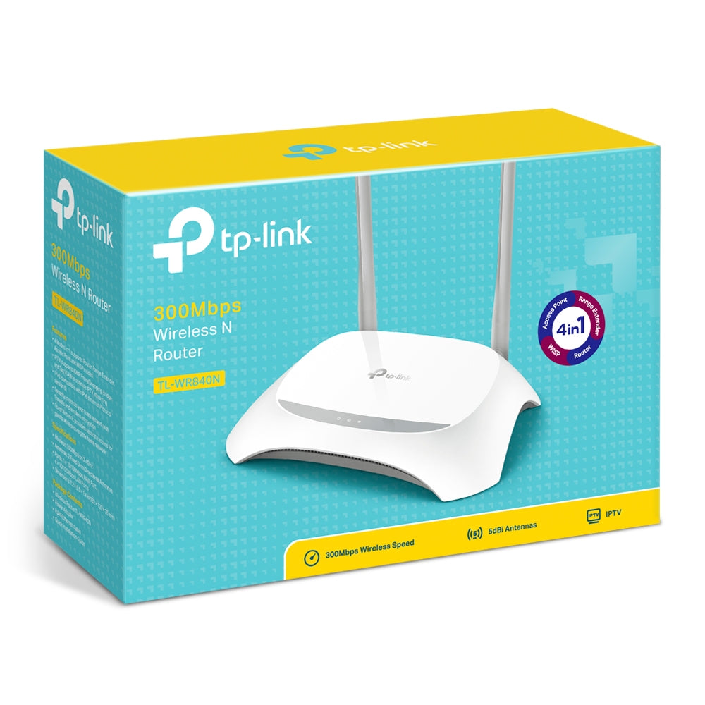 TP-Link WR840N 300Mbps Wi-Fi Router