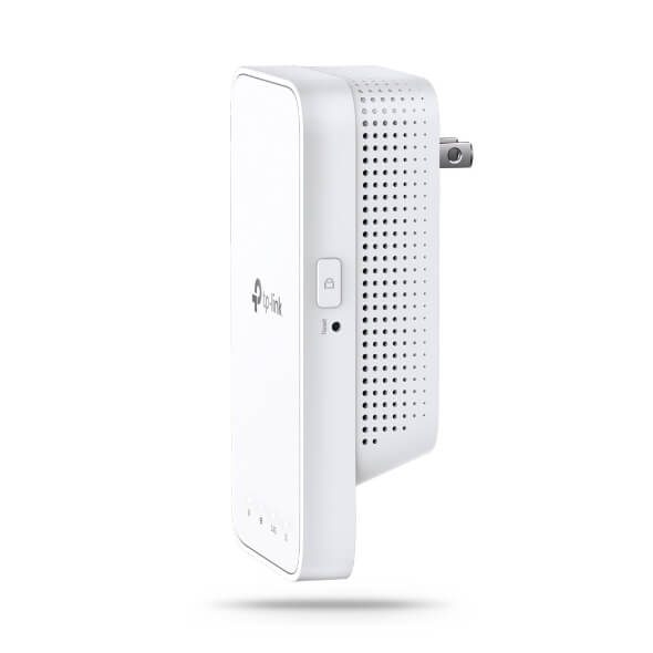 TP-Link RE300 AC1200 Mesh Wi-Fi Extender device for enhancing wireless network coverage.