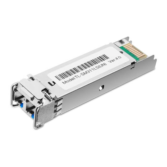TP-Link Gigabit SFP Module for single-mode fiber connections.
