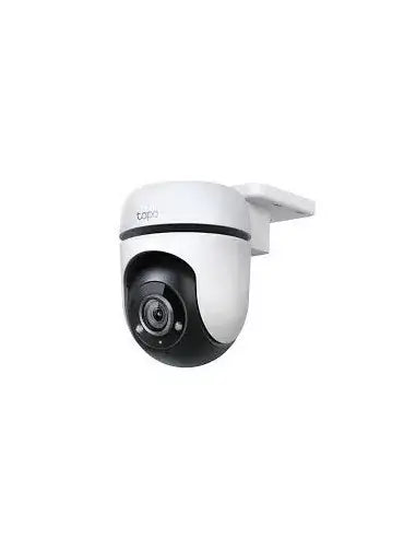 TP-Link Tapo Wi-Fi Outdoor Pan/Tilt Security Camera showing its design and features.