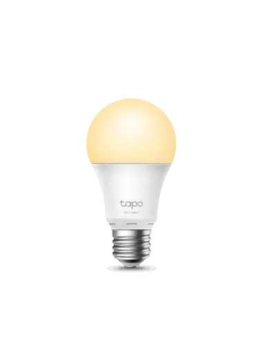 TP-Link Tapo Dimmable Smart Wi-Fi Light Bulb showcasing its design and features.