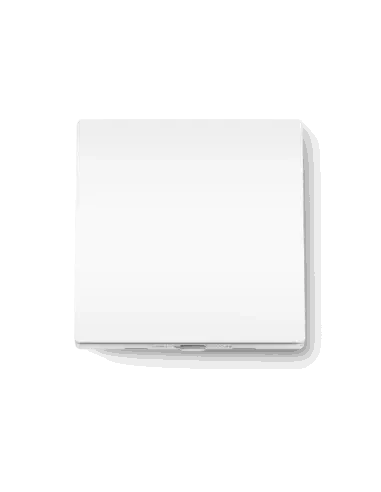 TP-Link Tapo 1-Gang Smart Light Switch displayed on a white background.
