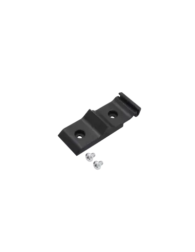 Teltonika Compact Plastic DIN Rail Adapter measuring 70x25x14.5mm