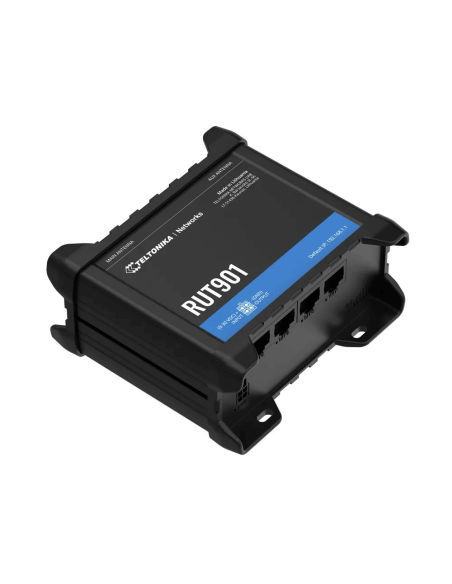 Teltonika LTE Wi-Fi Router featuring Dual SIM capability and Auto Failover functionality.