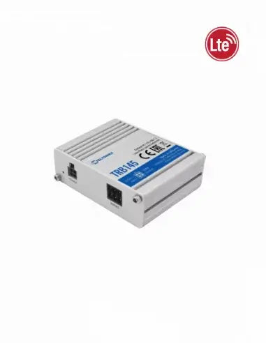 Teltonika Industrial LTE IoT Gateway featuring RS485 and USB connectivity.