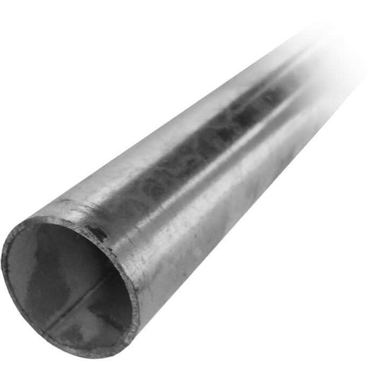 1 meter galvanised pole with a 50mm diameter, suitable for various construction and support applications.