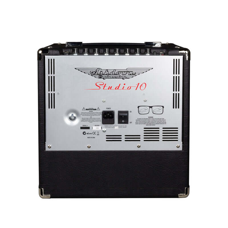 Ashdown TW-STUDIO 10 60W 1x10" Tweed Bass Combo Amplifier with Overdrive displayed against a neutral background.
