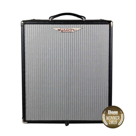 Ashdown Studio 15 300W 1x15" Tweed Neo Bass Combo Amplifier displayed against a neutral background.