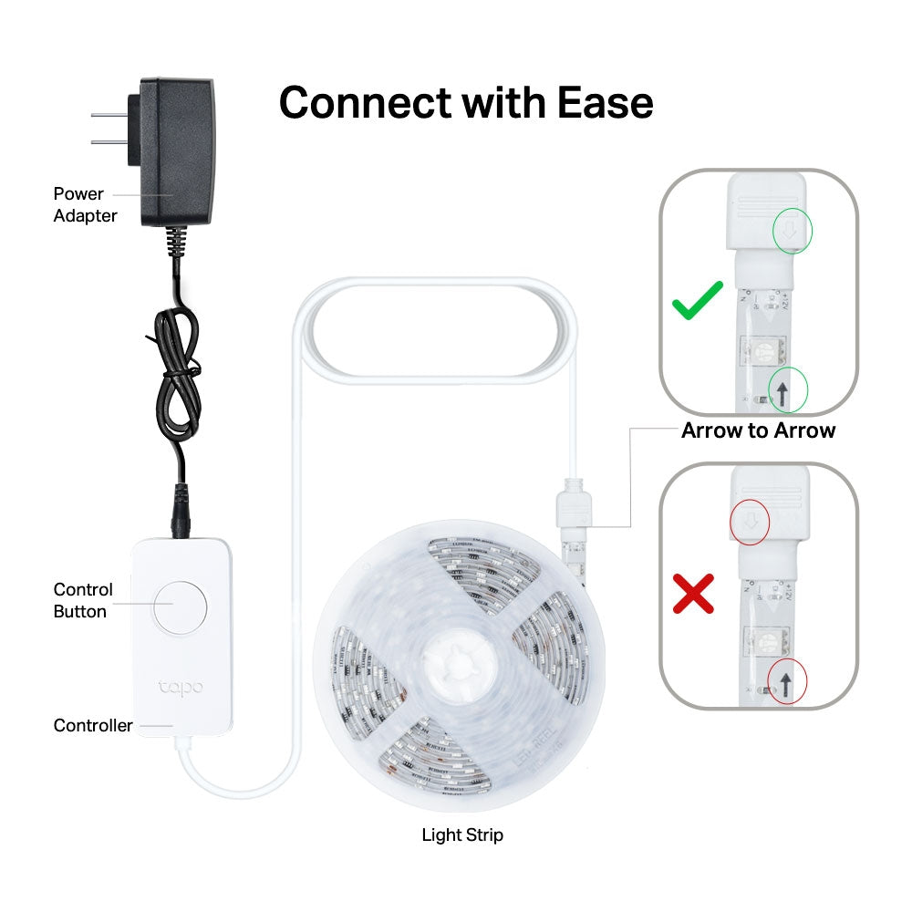 TP-Link Tapo Multicolor Smart Light Strip Outdoor