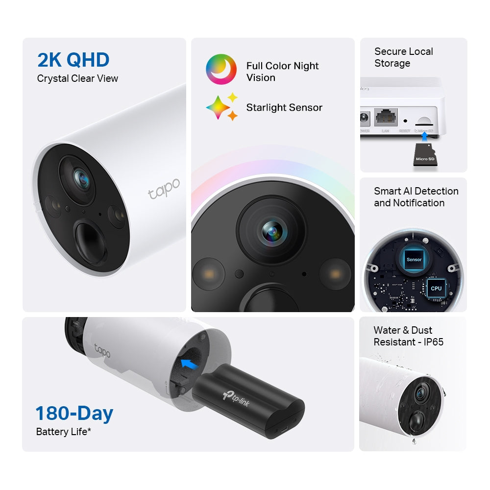TP-Link Smart Wire-Free Security Camera
