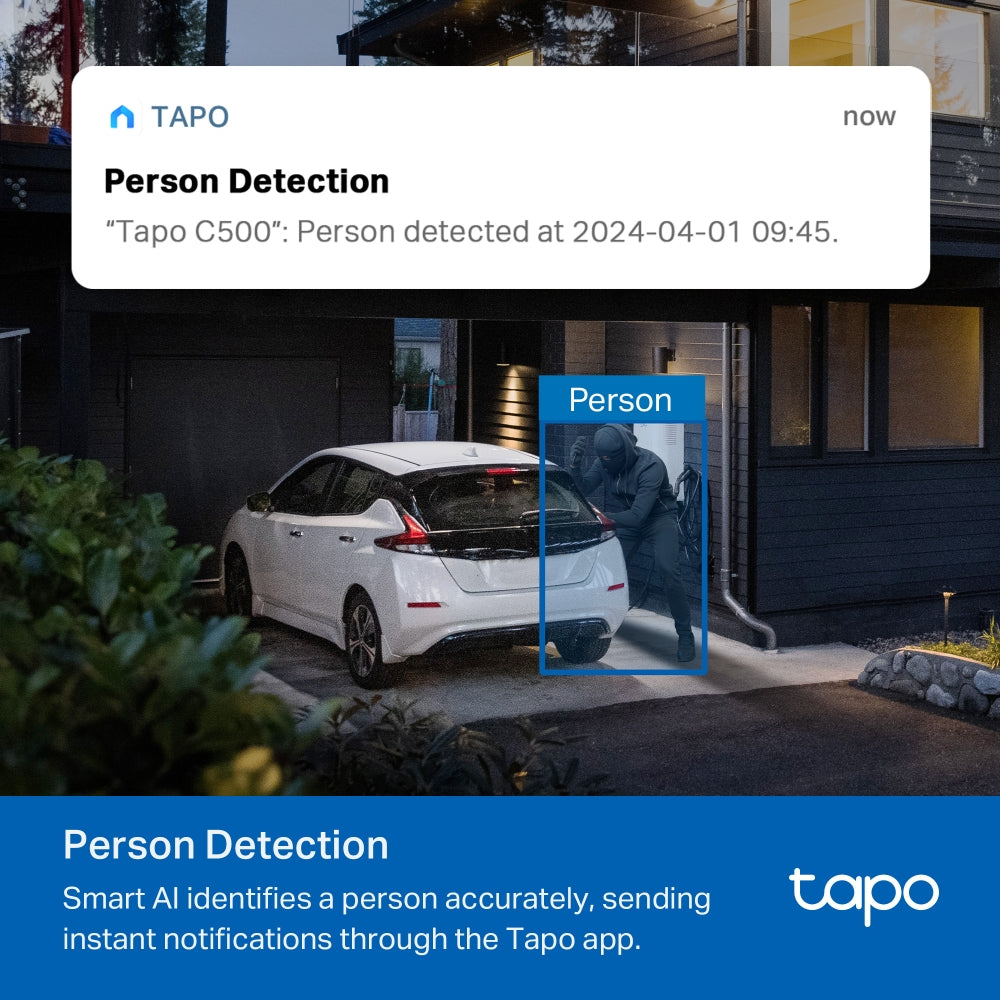 TP-Link Tapo Wi-Fi Outdoor Pan/Tilt Security Camera