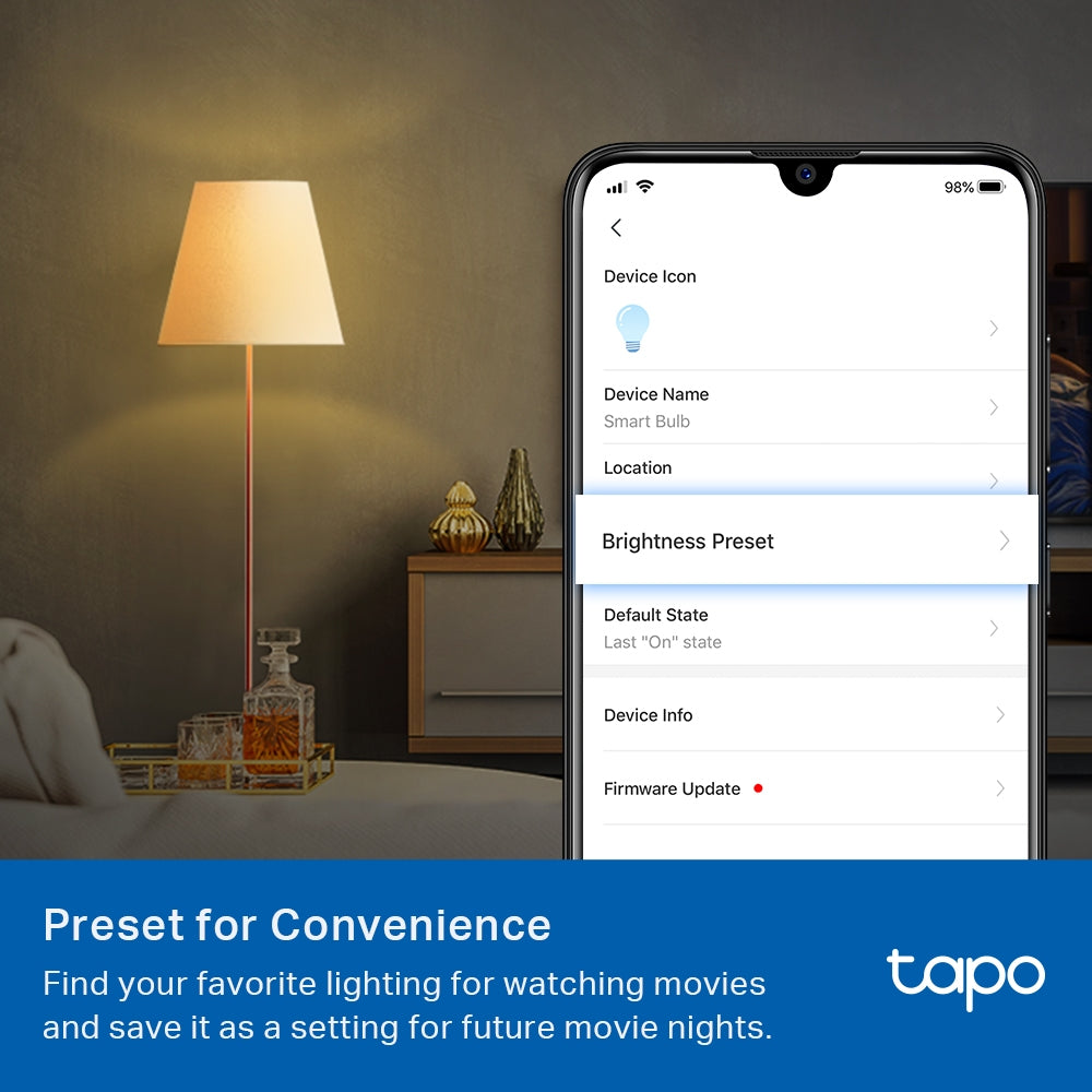 TP-Link Tapo Dimmable Smart Wi-Fi Light Bulb