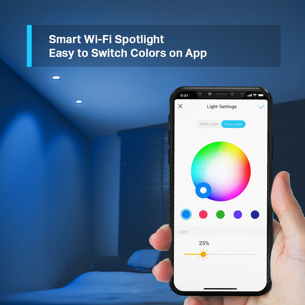 TP-Link Tapo Dimmable Wi-Fi Downlight - Smart Lighting