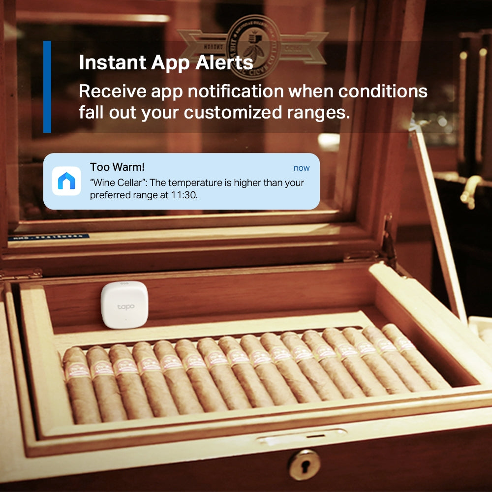 TP-Link Tapo Smart Temperature & Humidity Sensor