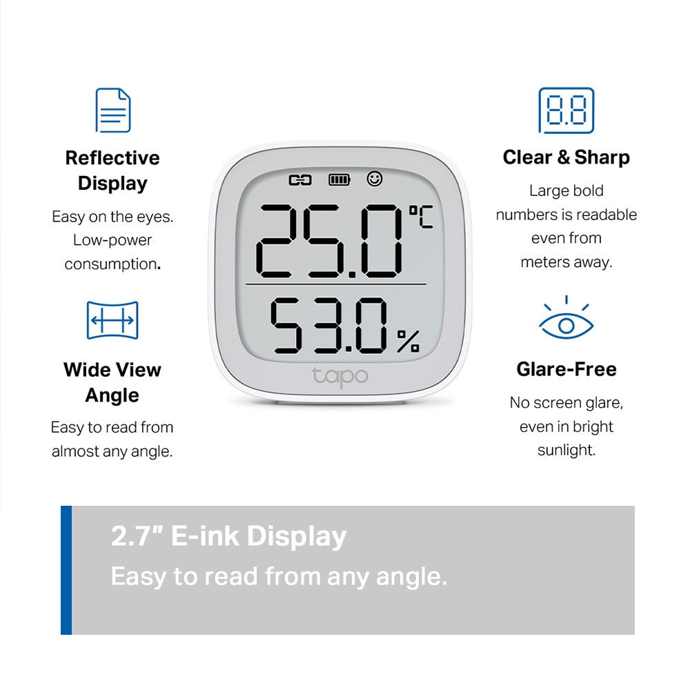 TP-Link Tapo Temperature & Humidity Monitor