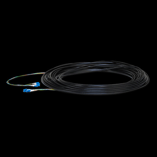Ubiquiti UFiber Single Mode Cable, 30 meters long, designed for high-performance fiber optic connections.