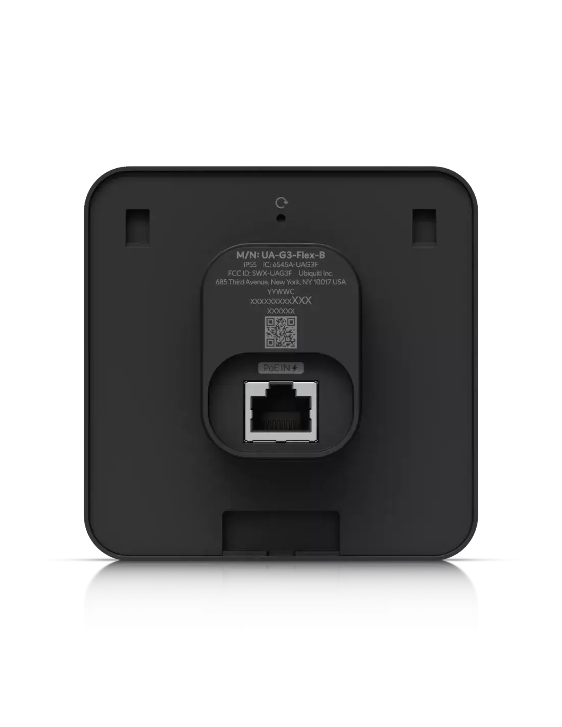 Ubiquiti UniFi Access NFC Card Reader with Keypad, model UA-G3-Flex-B, showcasing its sleek design and functionality.