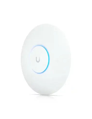 Ubiquiti UniFi WiFi 5 Nano HD Indoor Access Point with sleek design for improved wireless connectivity.